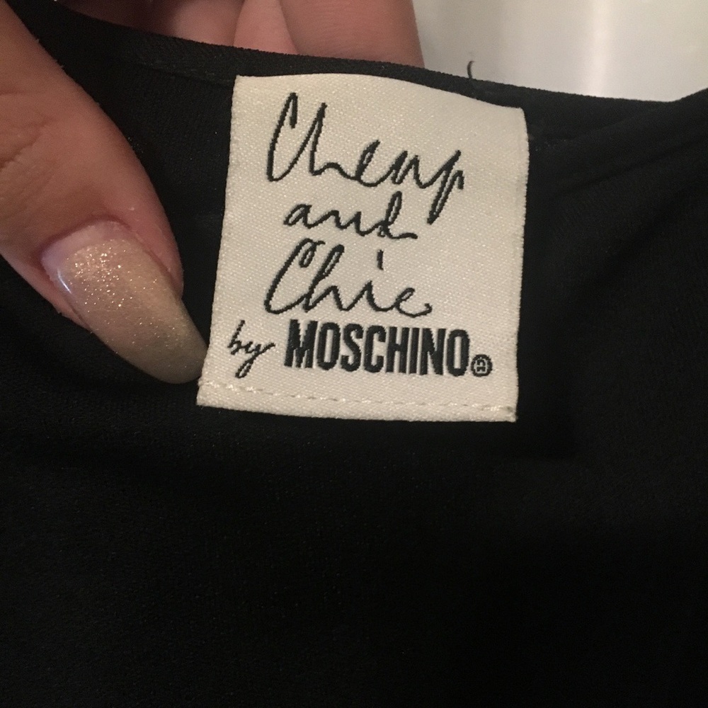 Black Moschino Maxi Dress